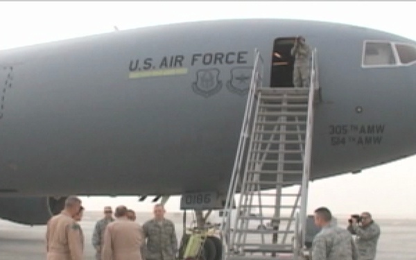 Gen Donald J. Hoffman  Visit to the 380th AEW, Part 3