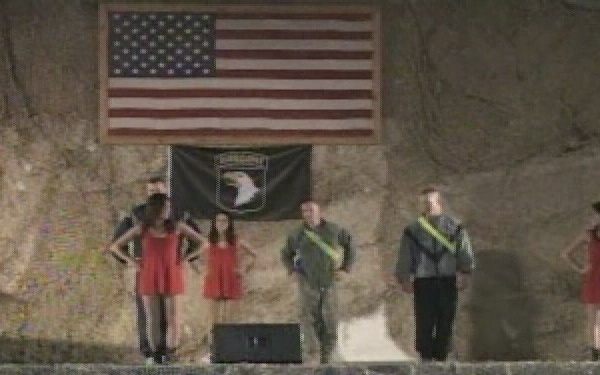 X-Pose Dancers Entertain Bagram Troops