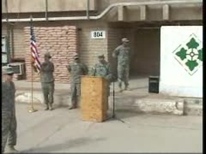 Battalion Holds End of Combat Tour Color Casing Ceremony, Part 1