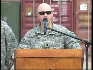 Battalion Holds End of Combat Tour  Colors casing Ceremony, Part 1