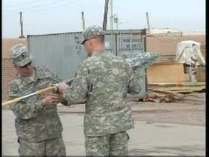 Battalion Holds End of Combat Tour  Colors casing Ceremony, Part 2