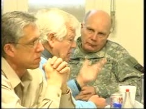 Congressional Delegates Visit Camp Eggers