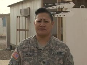 Staff Sgt. Hunkin (in Samoan)