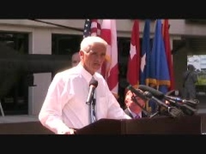 Florida Governor Charlie Crist Comments for National Guard Days