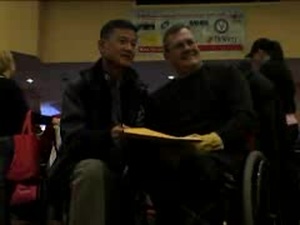 Secretary Eric Shinseki at the National Disabled Veterans Winter Sports Cli