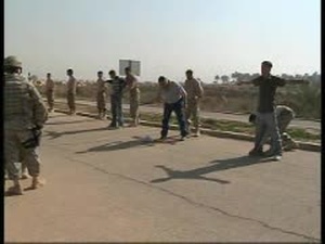 Iraqis Taking Jobs as Checkpoint Guards at JBB Package