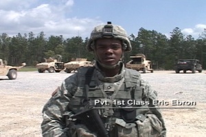 148th BSB E Co. Mounted Convoy Patrol
