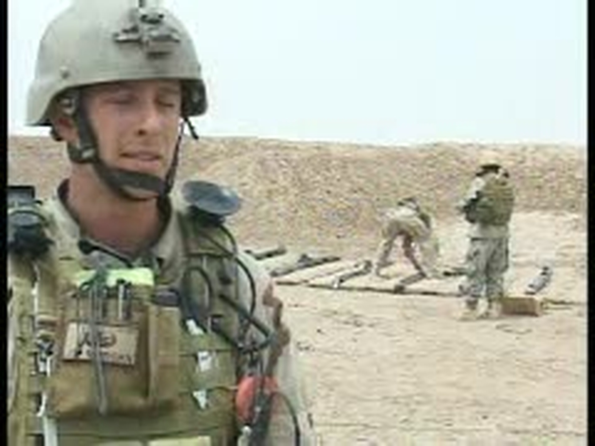 Package made from &quot;EOD Training/Cache Detonation&quot; in the B-roll section about an Explosive Ordnance Disposal team working with and training an Iraqi EOD unit on properly disposing of ordnance with the goal of developing a fully functional and independendent Iraqi EOD team. Produced by Pfc. Seth Barham.