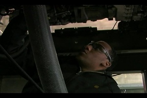 Airmen Test Jet Engine