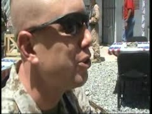 Gunnery Sgt. Roughan, Master Sgt. Layne