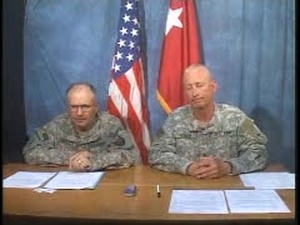 Maj.Gen. Formica, Brig. Gen. Huber