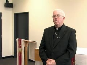 Bishop Richard Higgins visits CFAS - Package