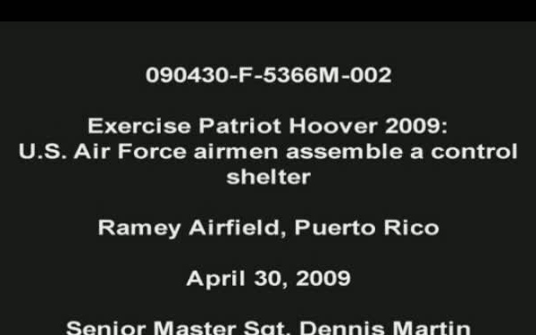 Exercise Patriot Hooover 2009 Control Shelter