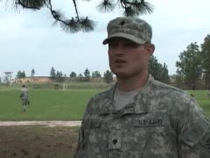 1st Sgt. Southworth, Staff Sgt. Paniagua, Spc. Bell
