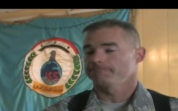 Master Sgt. McMillian, Sgt. 1st Class Wolthius