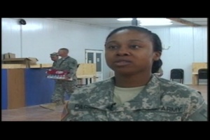 BNCOC Graduation in Al Asad, Iraq During Year of the NCO