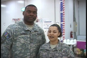 Capt. & Sgt. 1st Class Lambert