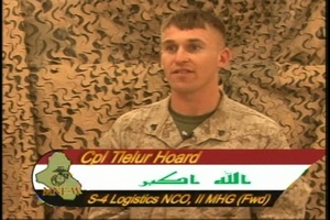 II MEF Commanding General Visits Al Asad - With Keys