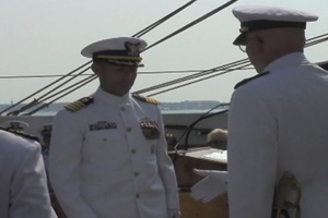 Coast Guard Cutter Eagle Change of Command, Part 3