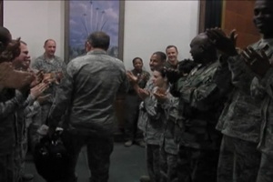 Air Force News: Chief Master Sgt. McKinley Last Day at the Pentagon