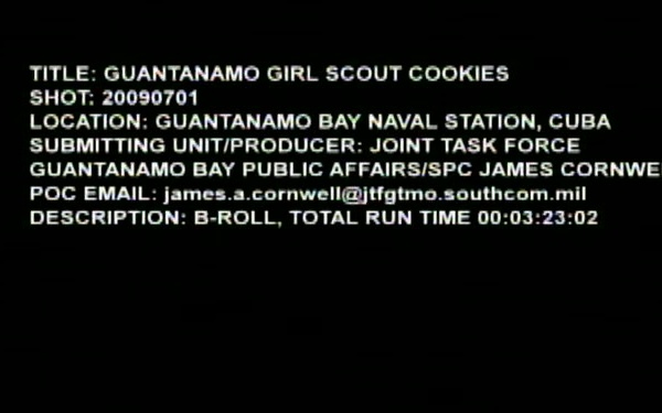 Guantanamo Girl Scout Cookies