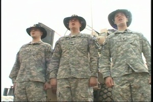 1st Cavalry Band Singers Perform National Anthem