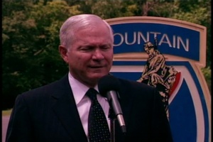 Secretary of Defense Robert Gates Visits Fort Drum