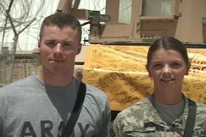 Spc. Bice, Cpl. Quam