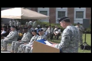 Georgia Army National Guard Change of Authority Ceremony, Part 2