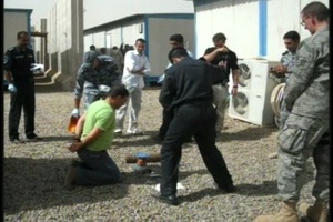 U.S. Forces Train Iraqi Police - Without Keys