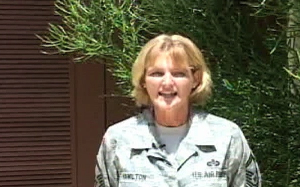 Senior Master Sgt. Hamilton