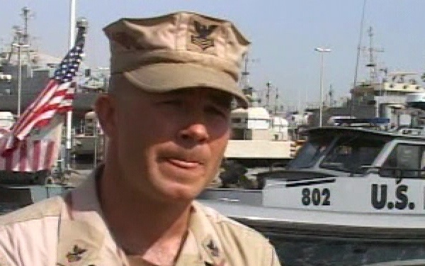 Petty Officer 1st Class Brueggeman