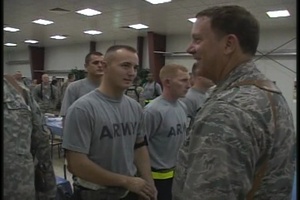 Kentucky Adjutant General Visits Troops in Baghdad