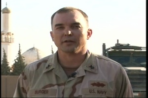 Petty Officer 1st Class Burger