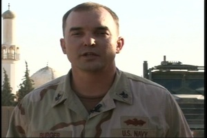 Petty Officer 1st Class Burger
