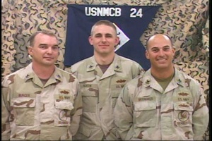 Three Petty Officers