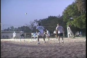 Volley Ball Game Bridges Gap in Iraq