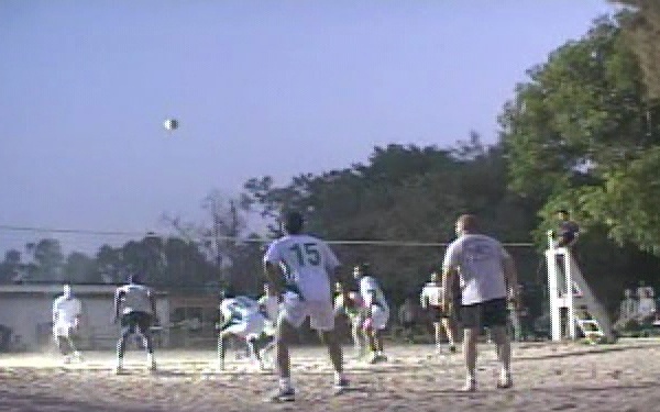 Volley Ball Game Bridges Gap in Iraq