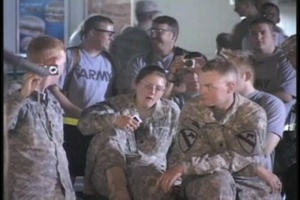 Scars on Broadway Rock Out with Troops