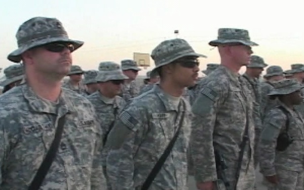 30th HBCT Combat Patch Ceremony