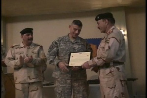 Commander Multi-National Corps- Iraq Attends Brief and Award Ceremony