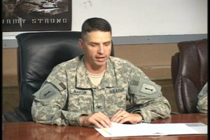Col. Martin and Sgt. Maj. Battle Town Hall Meeting, Part 1
