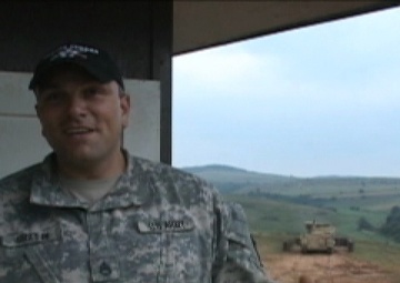 US KFOR Soldiers Conduct Bradleys Exercise