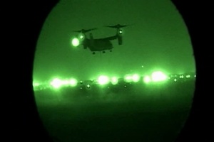 CH-53 and MV-22B Osprey Helicopter Support Team