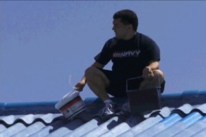 Daily News Update: USS Doyle Sailors Paint School’s Roof