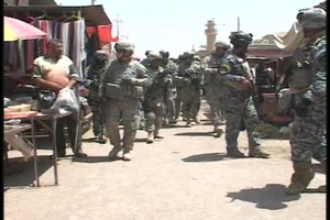 Joint Patrol in Eastern Baghdad