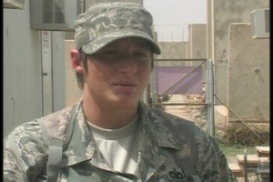 Spc. Bellville, Staff Sgt. Miller