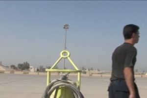 Iraqi Air Force Conducts Pre and Post Flight Checks Part 1