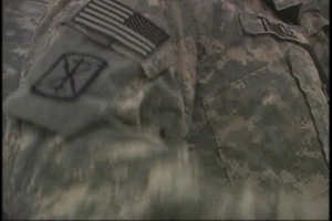Thunderbolt Reel Combat Patch Ceremony Sept, 11, 2009