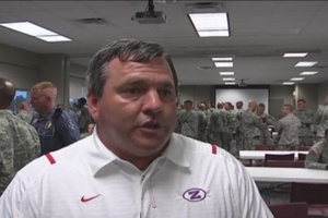 Louisiana National Guard Honored in 9/11 Tribute at Zachary High School